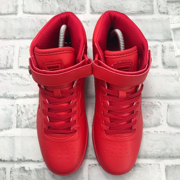 NEW FILA Vulc 13 Mid Red - Picture 7 of 8